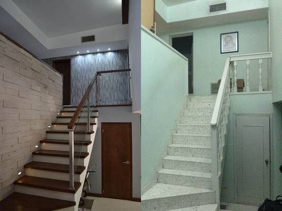 สวยข นเยอะ 8 ไอเด ยการปร บโฉมบ นไดหล งเก าให กลายเป นหล งใหม homify