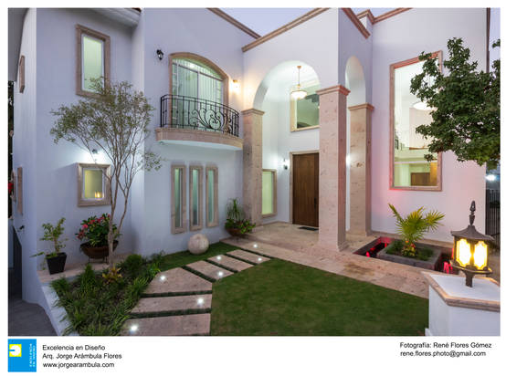 Fachadas con arcos para casas pequeñas y grandes homify Fachadas con arcos para casas pequeñas y grandes homify