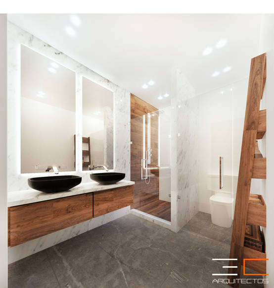 Puertas para baños: materiales y diseños | homify | homify