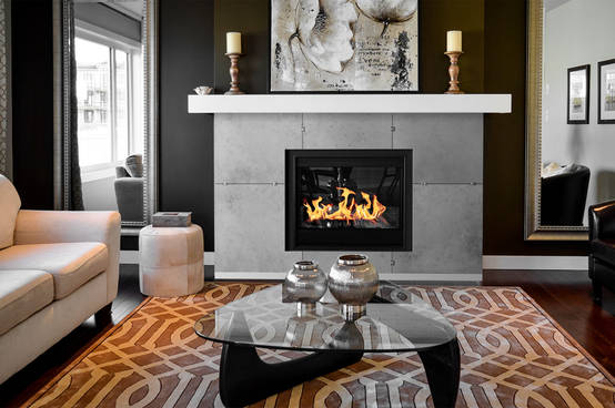 Wandpaneele als Kaminverkleidung | homify