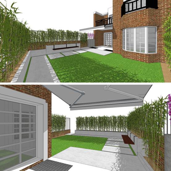 Ideas de diseño para patios, jardines y terrazas en Madrid | homify