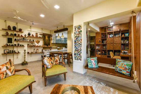 12 Wooden Partition Design Ideas For The Indian Living Room Homify