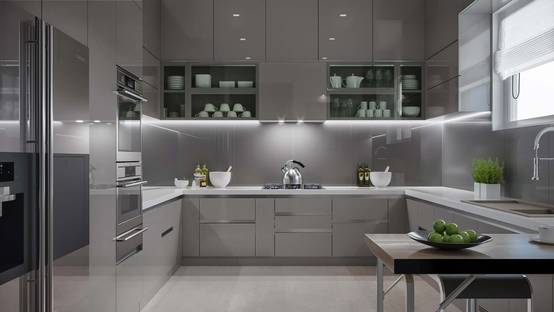 Are Acrylic Kitchen Cabinets Suitable for Indian Kitchens? | homify