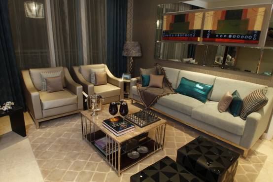 Glamour and Elegance Rule in these Apartment Interiors in New Delhi ...