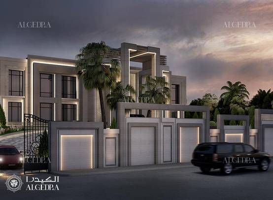 فيلا فاخرة في دبي بساحة أمامية مذهلة homify