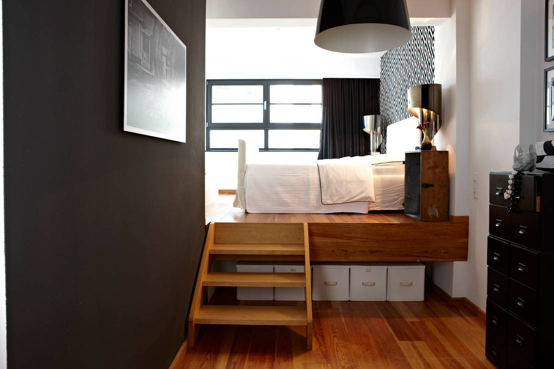 Stauraum im schlafzimmer