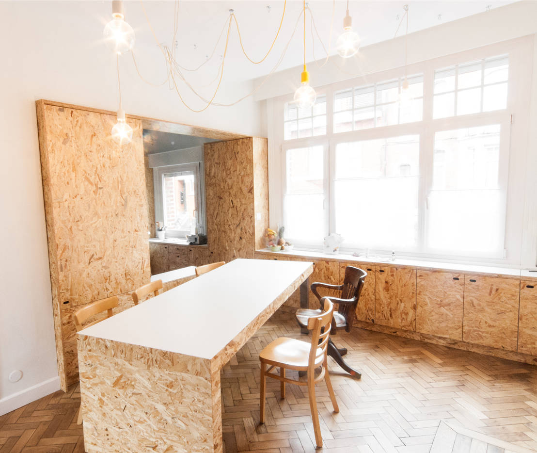 13 ideas para utilizar madera comprimida en el diseño de tu hogar