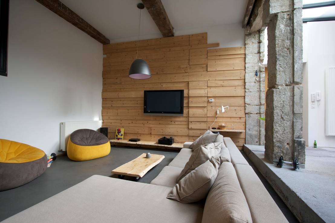 Urbanes und modernes loft