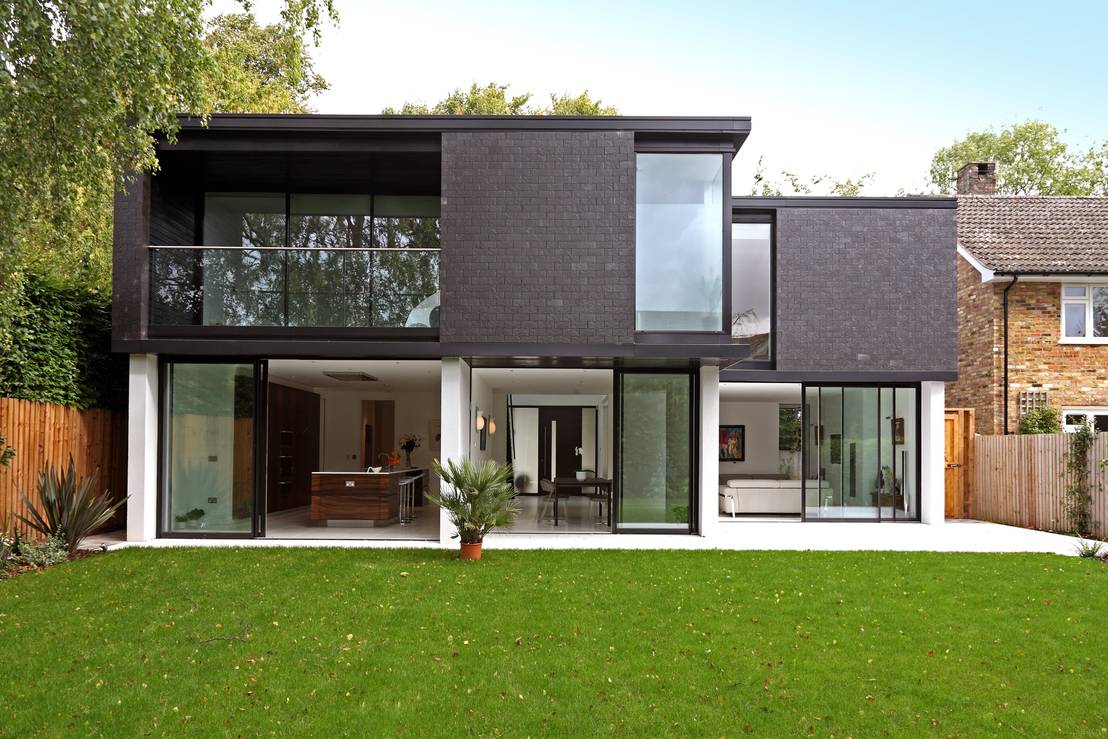 Einfamilienhaus mit bauhaus vibe