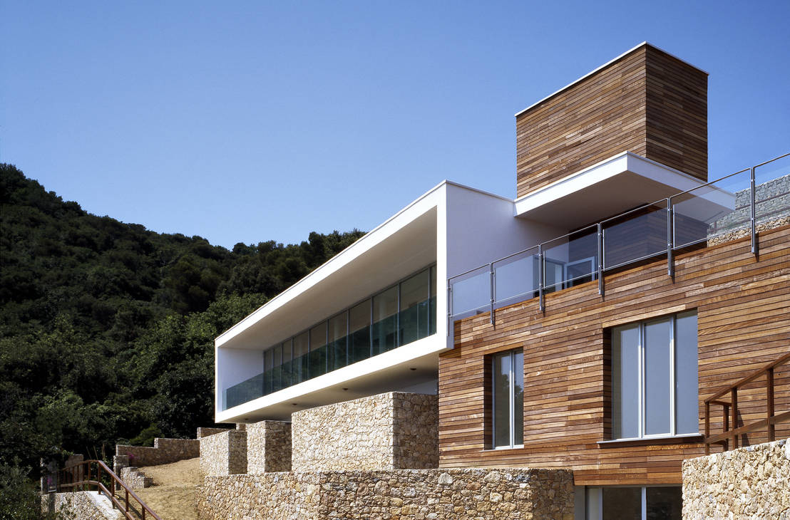 Progetti esterni ville moderne: costruzione case prefabbricate in ... Ville prefabbricate in legno prezzi