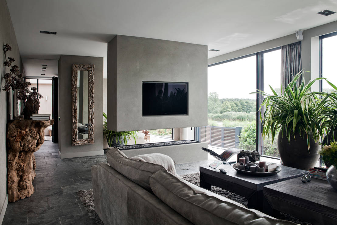 Luxus wohnzimmer: inspiration für genieÃer