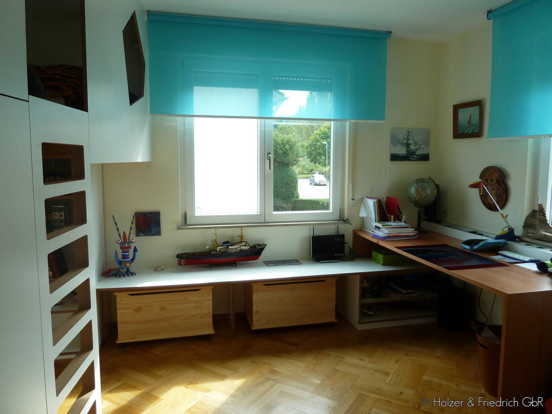 Kinderzimmer mit ausguck und höhle