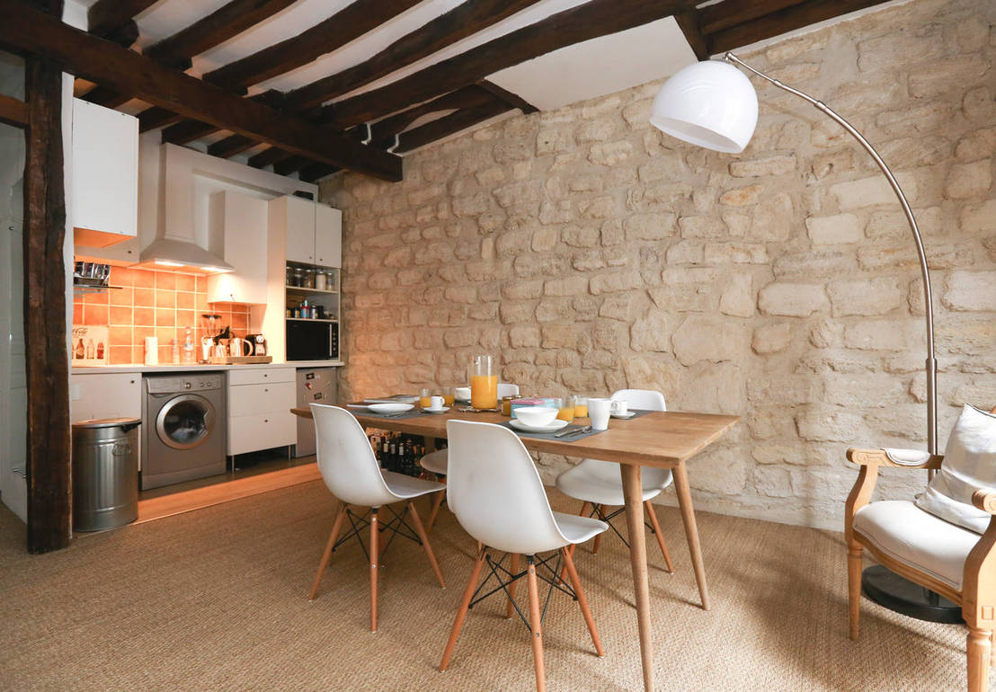 Réussir le mariage entre intérieur ancien et mobilier moderne!!