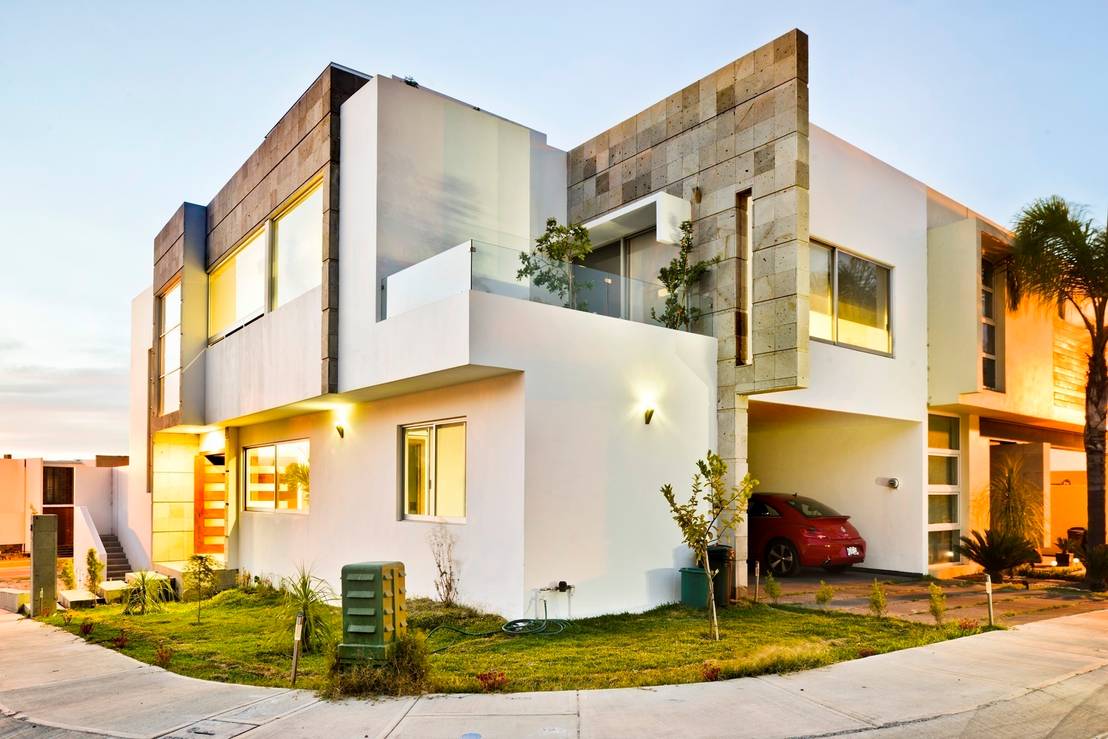 Fachadas modernas llevarán a tu casa a un nuevo nivel