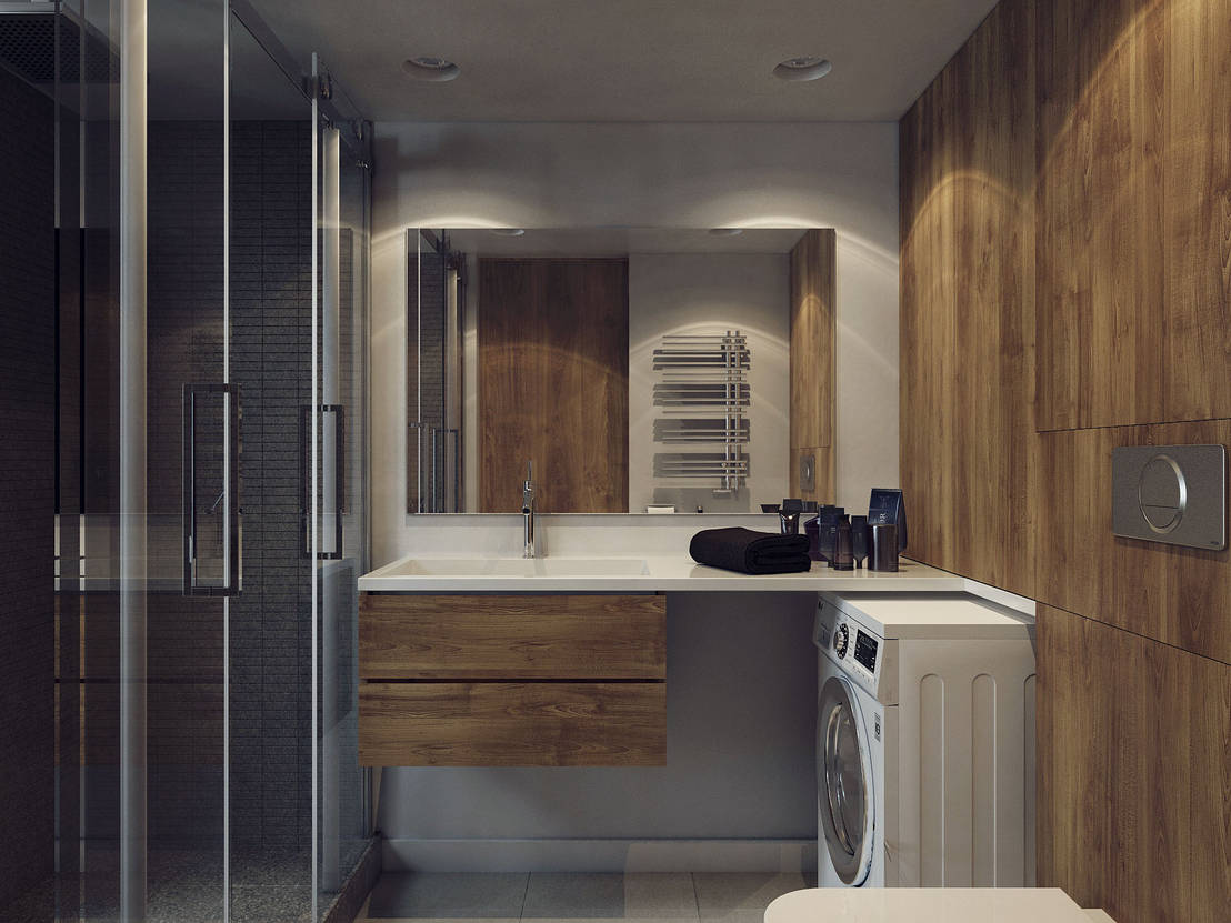 Badkamer idee kleine ruimte: badkamer trends. multifunctionele ...