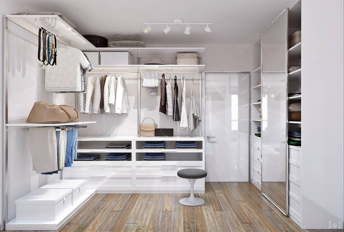 7 Tipps fr den perfekten begehbaren Kleiderschrank - Wohnzimmer Und Arbeitszimmer In Einem Raum