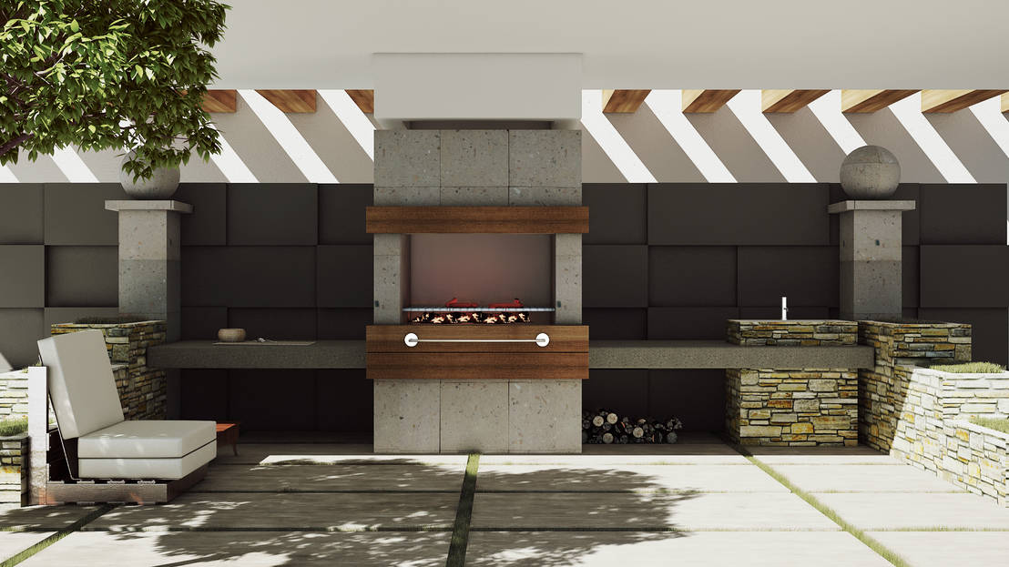 ¡10 pasos para construir tu propio asador en el jardín!