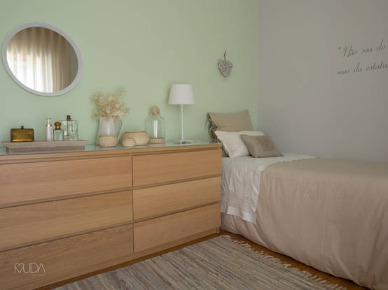 letto e la cassettiera malm di ikea