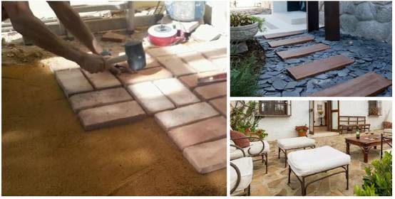 10 ideas para decorar tu patio con adoquines y piedra | homify