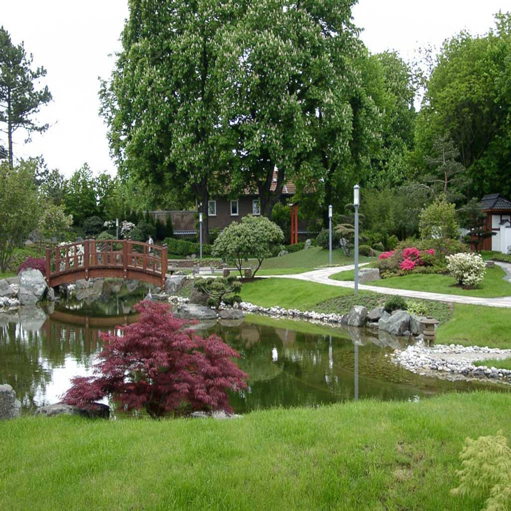 Asiatischer Garten Bilder Japanischer Park in Bad