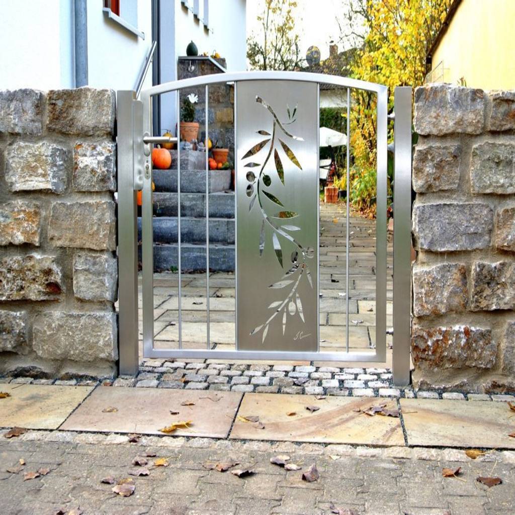 Edelstahl tore garten von edelstahl atelier crouse individuelle