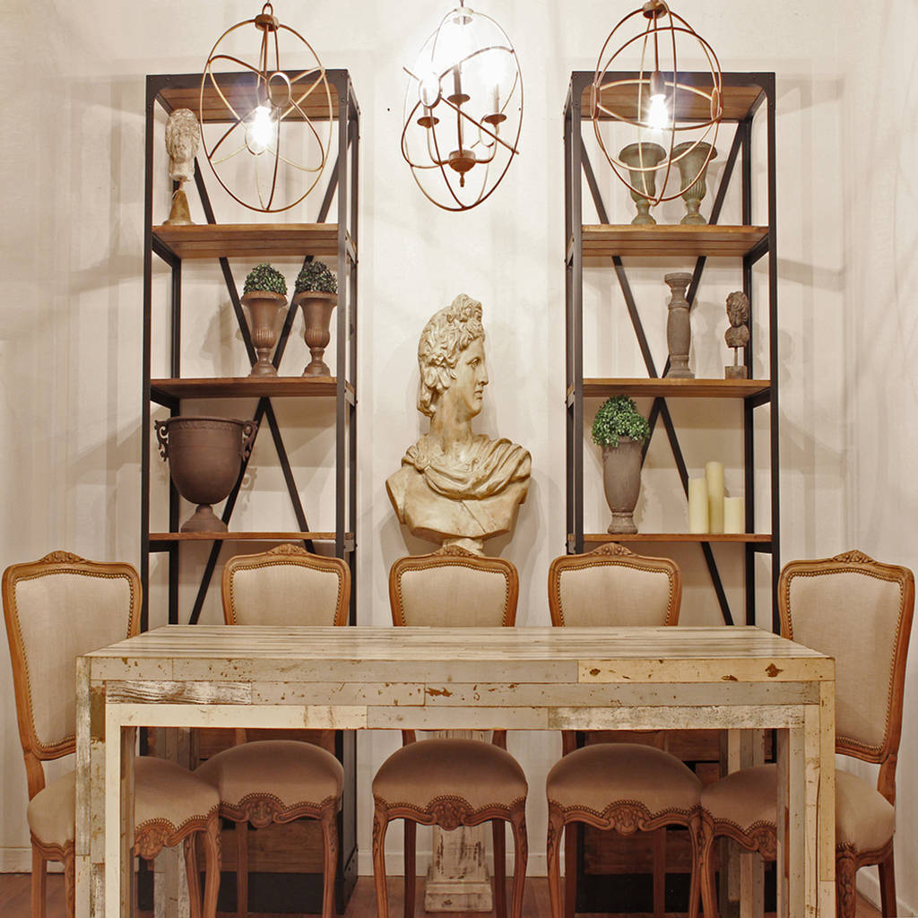 Comedor de estilo y mesa recuperada estación ortiz comedores clásicos