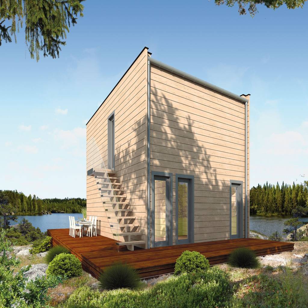 By Thule Blockhaus Gmbh Ihr Fertigbausatz Fur Ein Holzhaus Modern Homify