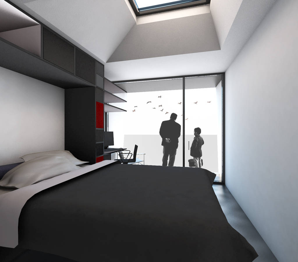 Mediterrane schlafzimmer von q:nø arquitectos mediterran ...