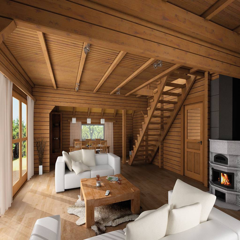 Rumah Gaya Skandinavia Oleh Thule Blockhaus Gmbh Ihr Fertigbausatz Fur Ein Holzhaus Skandinavia Homify