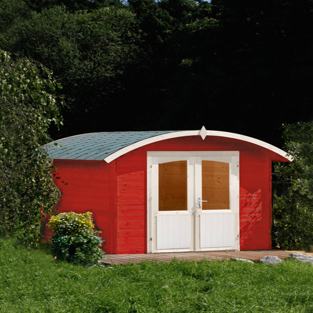 Norderney 28c gartenhaus mit tonnendach von wolff finnhaus