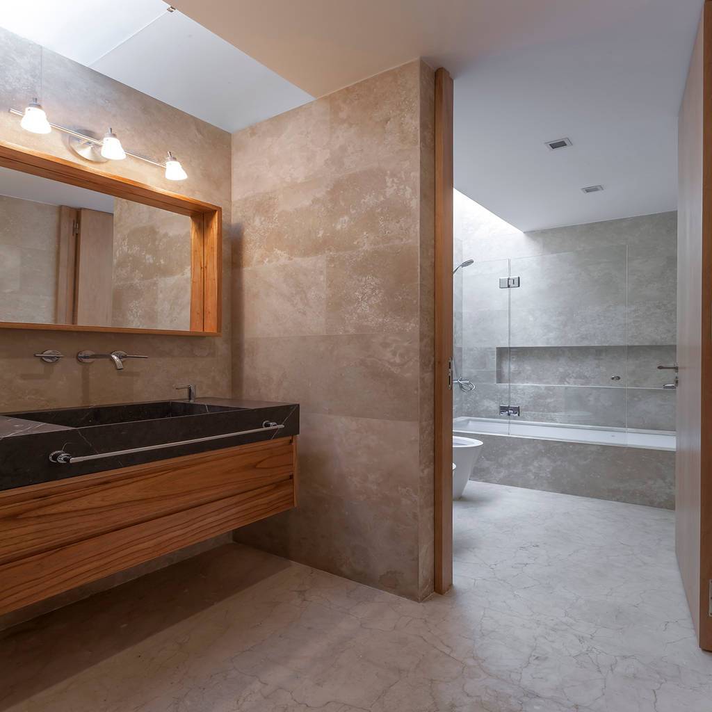 Casa haras estudio geya baños modernos | homify