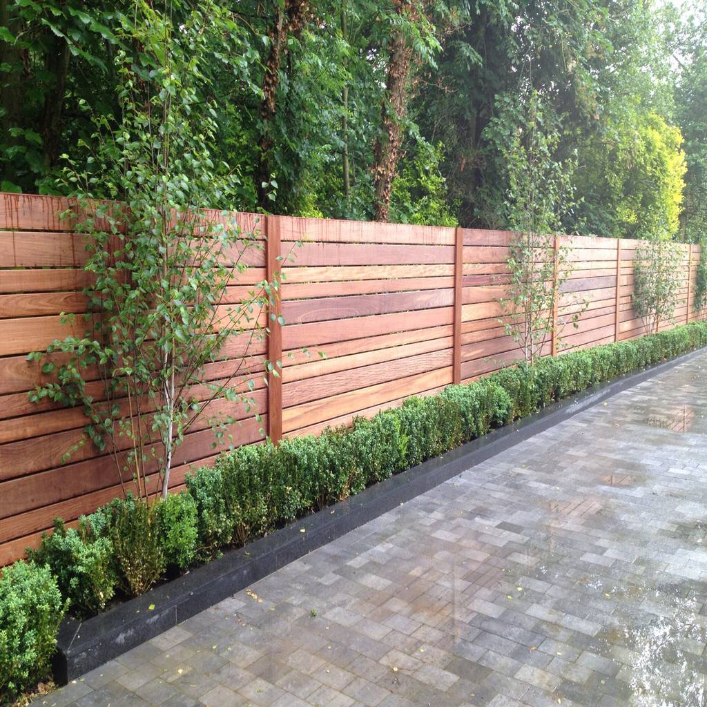 Contemporary screening , fencing & wall panels, paul newman landscapes ...