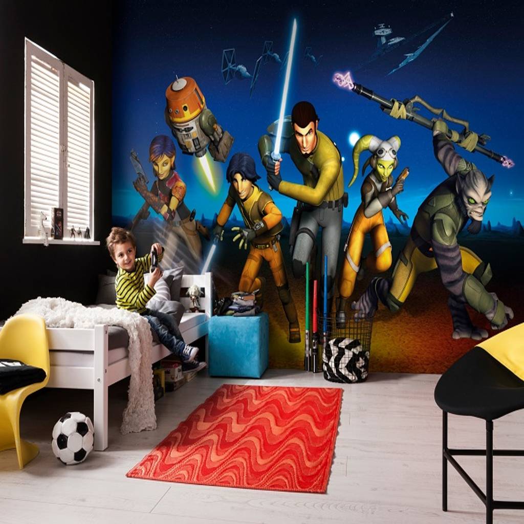 Star wars wallpaper mural | homify
