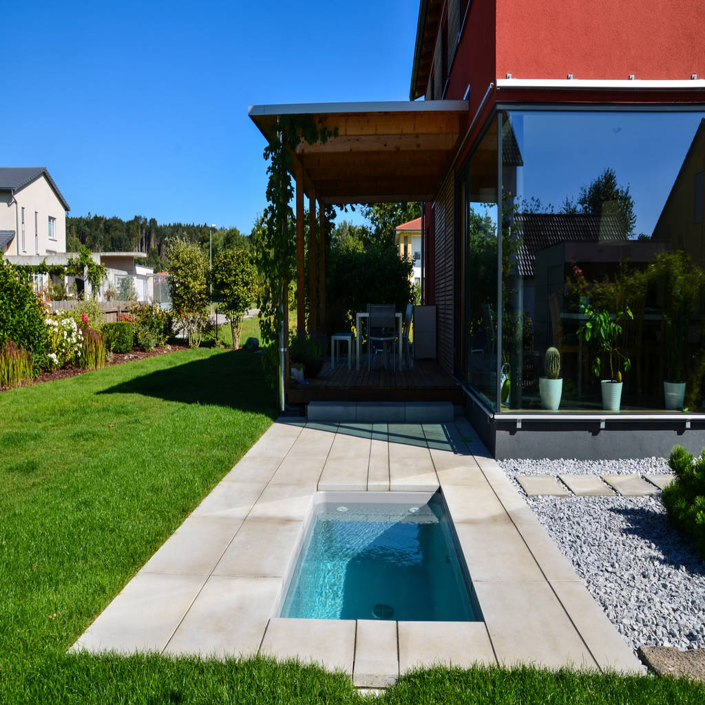 wat minipool, saunatauchbecken für den garten homify