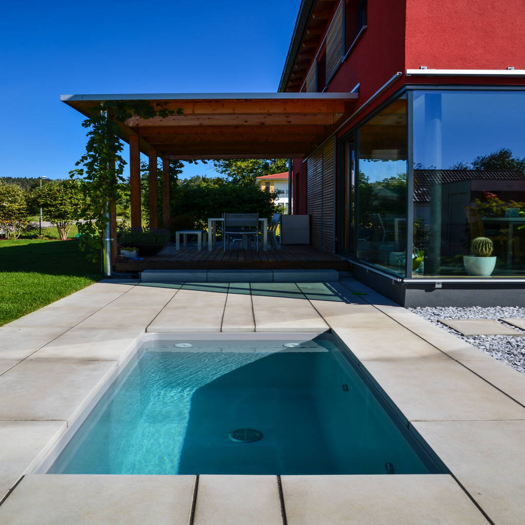wat minipool, saunatauchbecken für den garten homify
