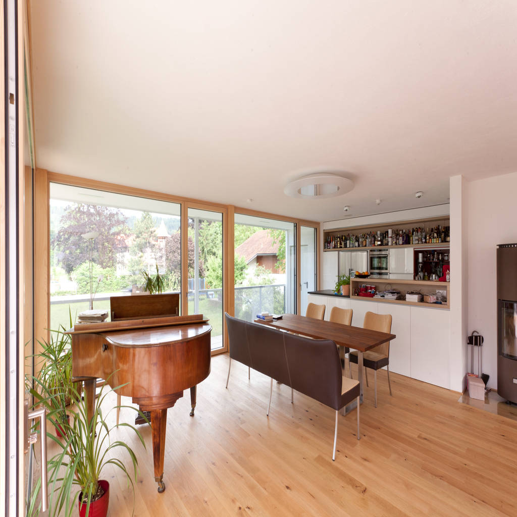 Wohn- essbereich moderne esszimmer von catharina fineder architektur