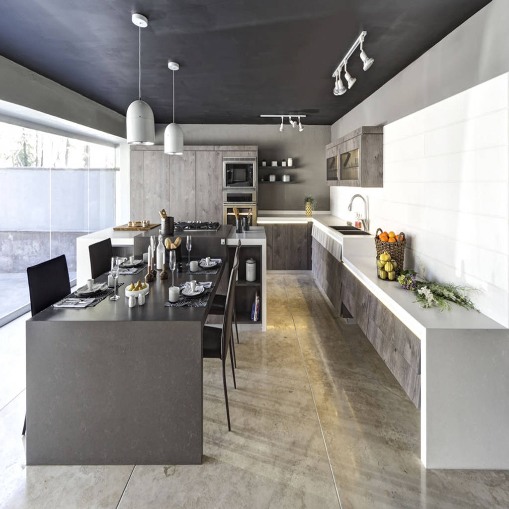 Cocina xuni cocinas modernas de eos méxico moderno | homify