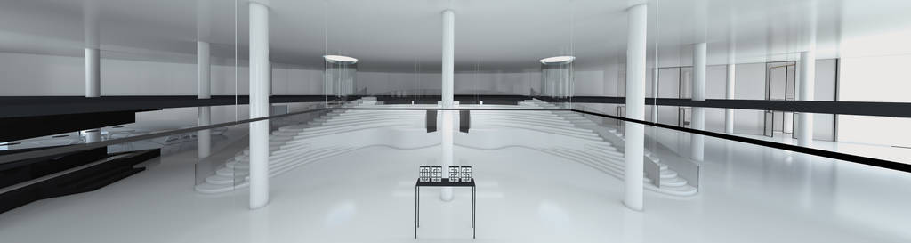 Ad luxury hotel - concept lobby design, francesco gennaro interior