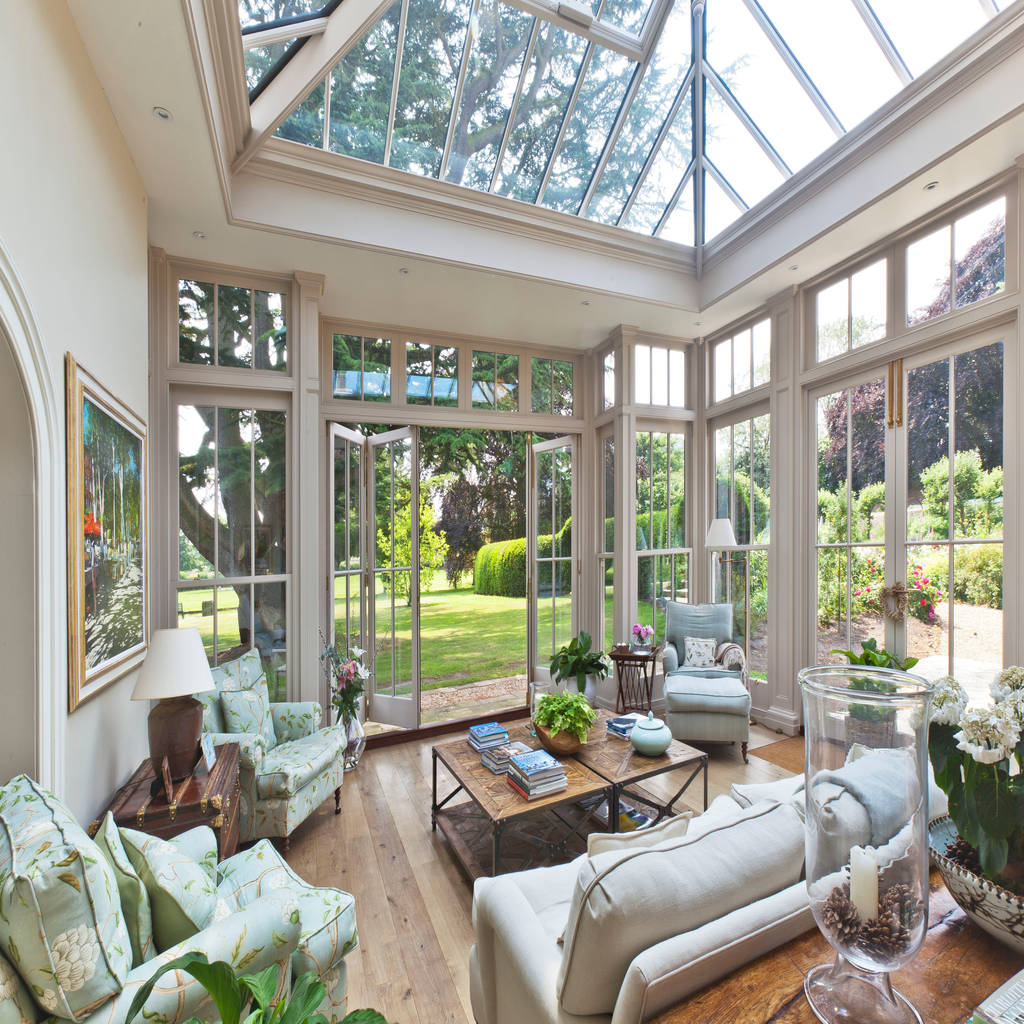 Orangery with bi-fold doors vale garden houses klasik kış bahçesi | homify
