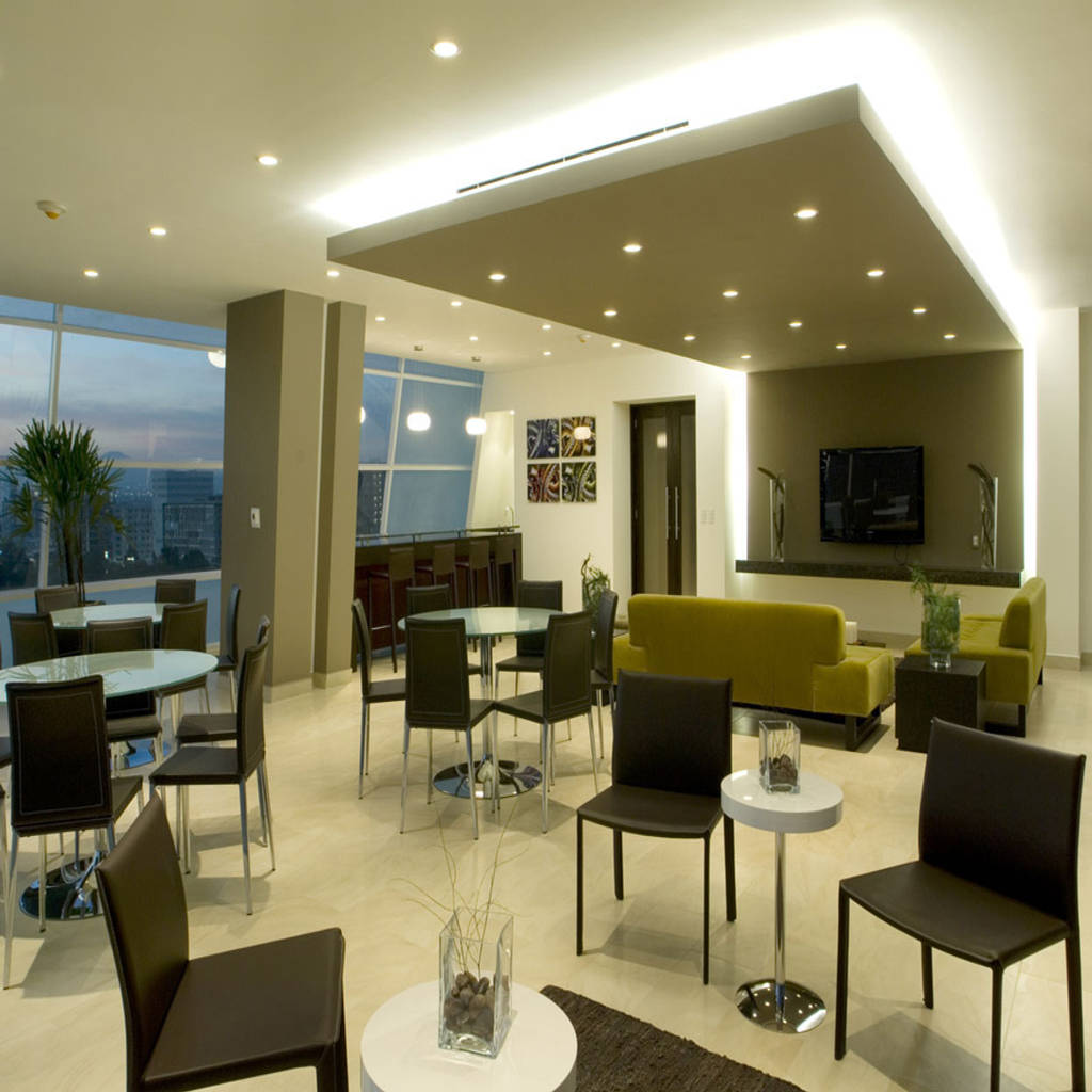 Skyview polanco arco arquitectura contemporánea salas | homify