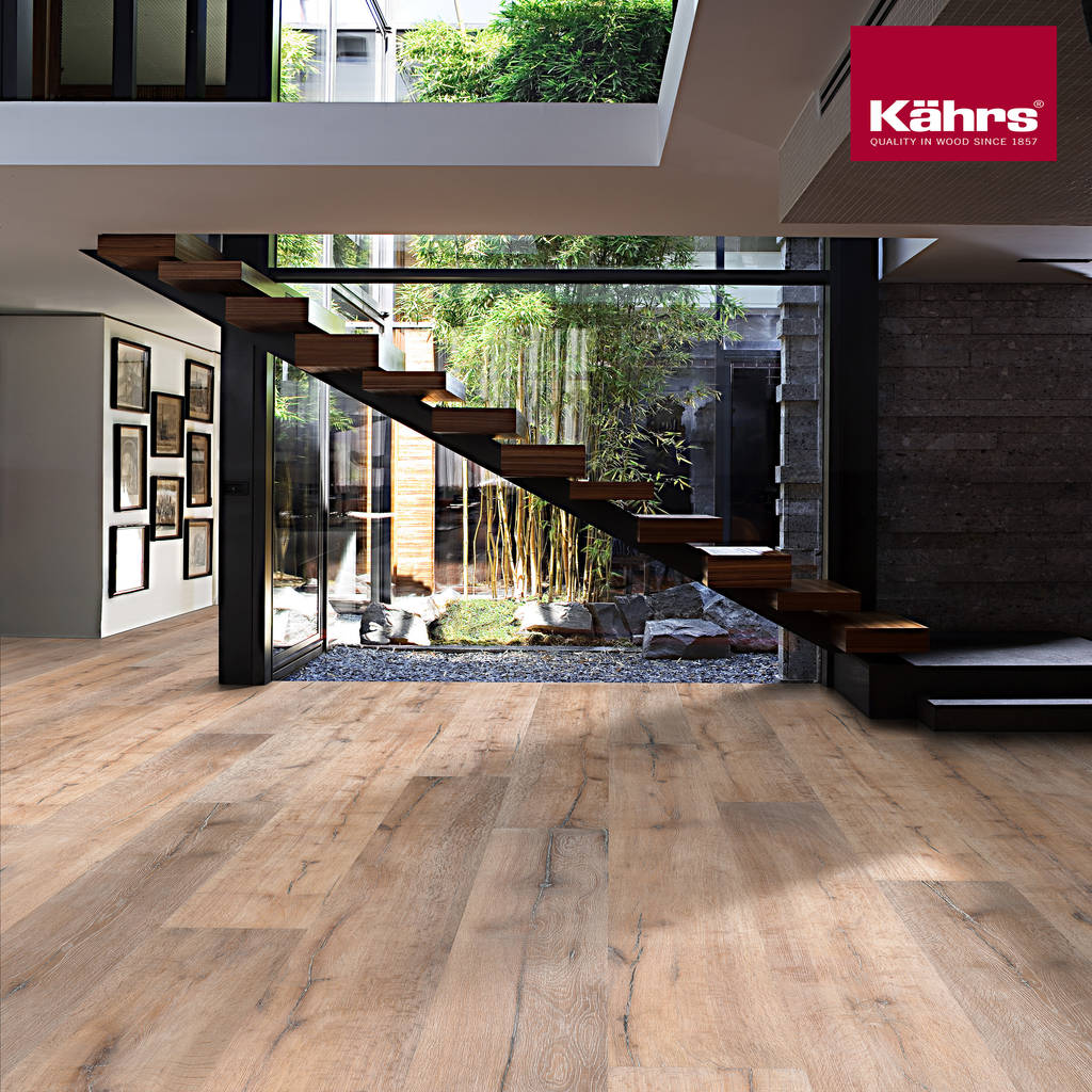 Grande collection chalet – eiche kährs parkett deutschland moderner flur, diele & treppenhaus ...