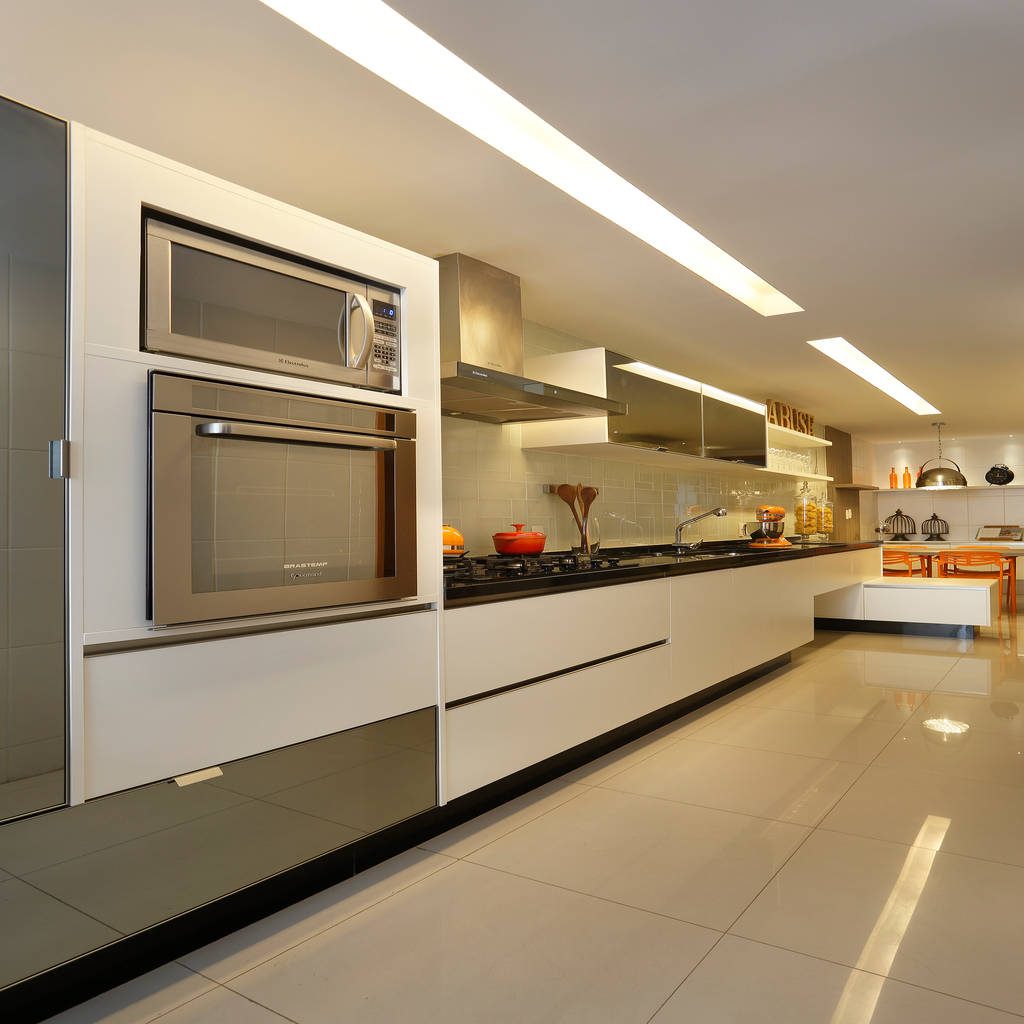 Wallpaper Projeto De Cozinha Cozinhas Modernas Por Leila Dionizios HD