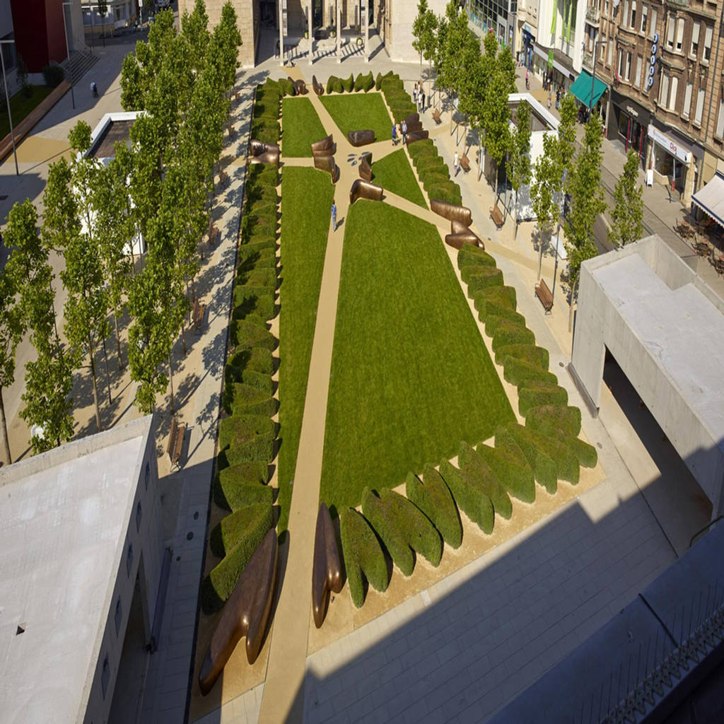 Place de la résistance, eschsuralzette, luxemburg, kamel louafi