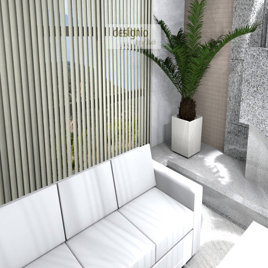 Kraft der farben – die farbe weiß moderne wohnzimmer von art of bath