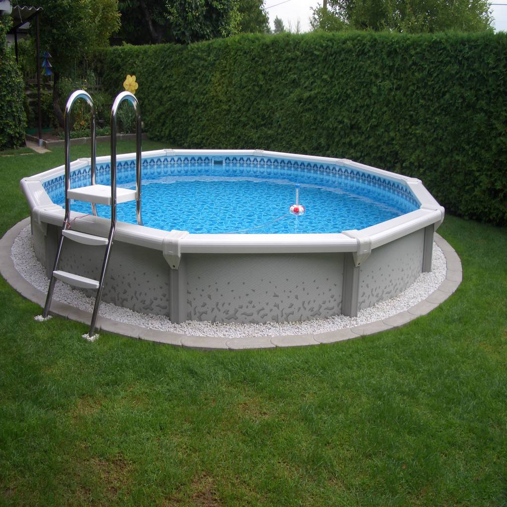 Hochwertige stahlwandpools mit langer haltbarkeit, pool + wellness city