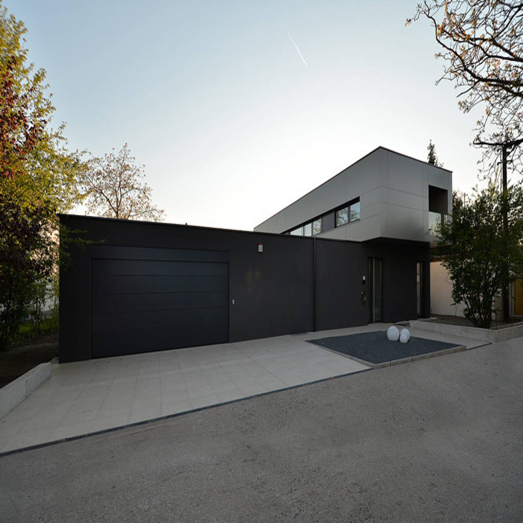 Haas_architektur zt gmbh nowoczesny garaż | homify