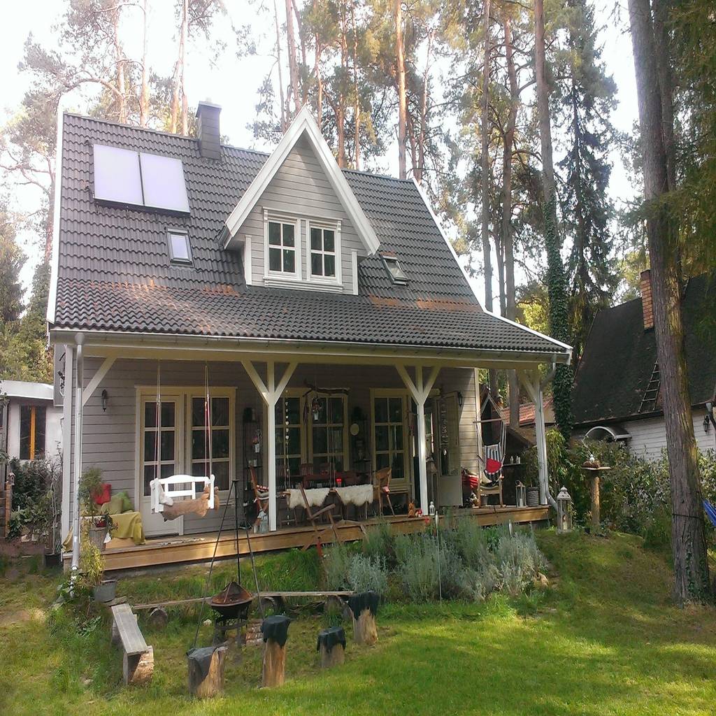 Haustyp Axel Mit Amerikanischer Terrasse Skandinavische Hauser Von Akost Gmbh Ihr Traumhaus Aus Norwegen Skandinavisch Homify