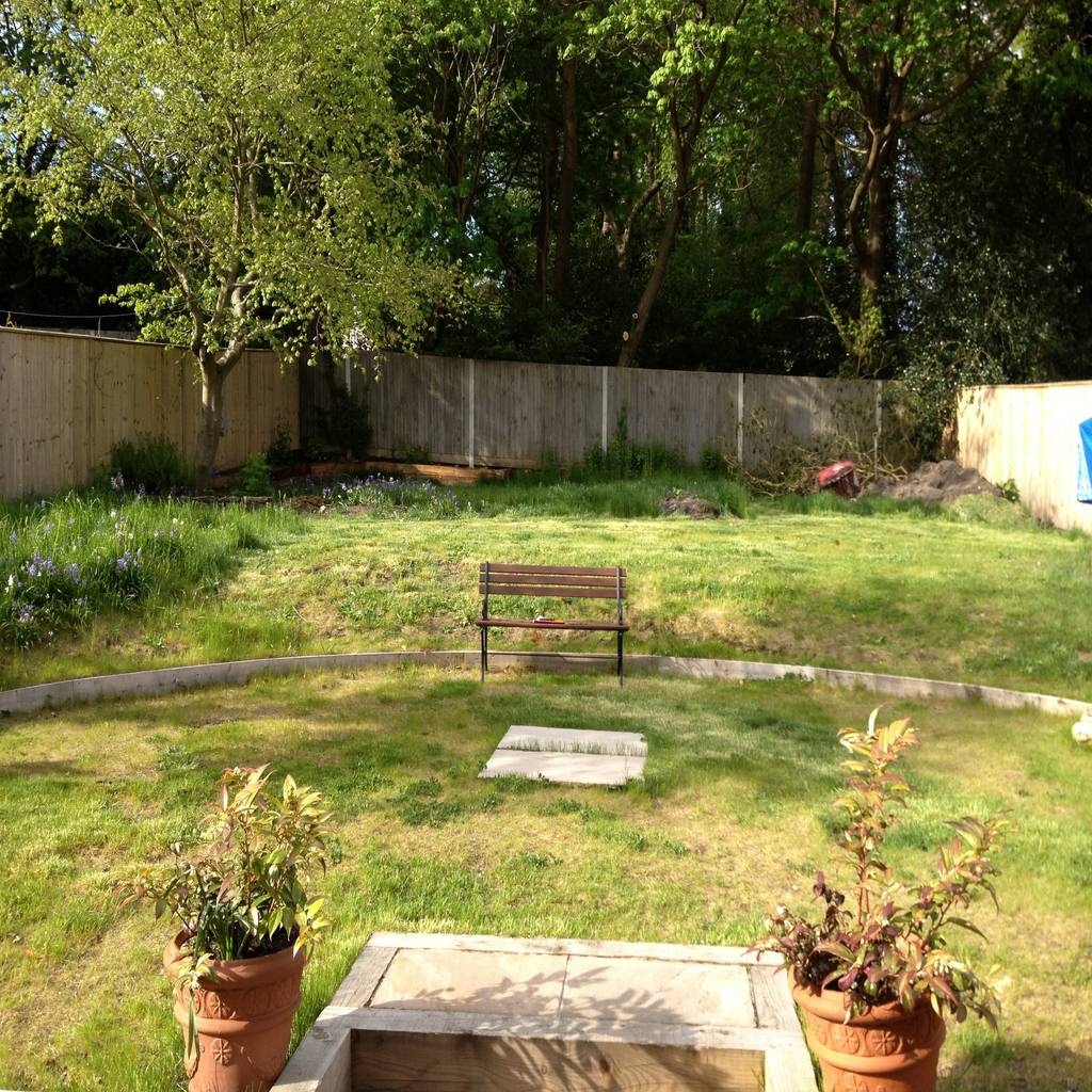 Before Work Began Garden By Roeder Landscape Design Ltd Homify Request E