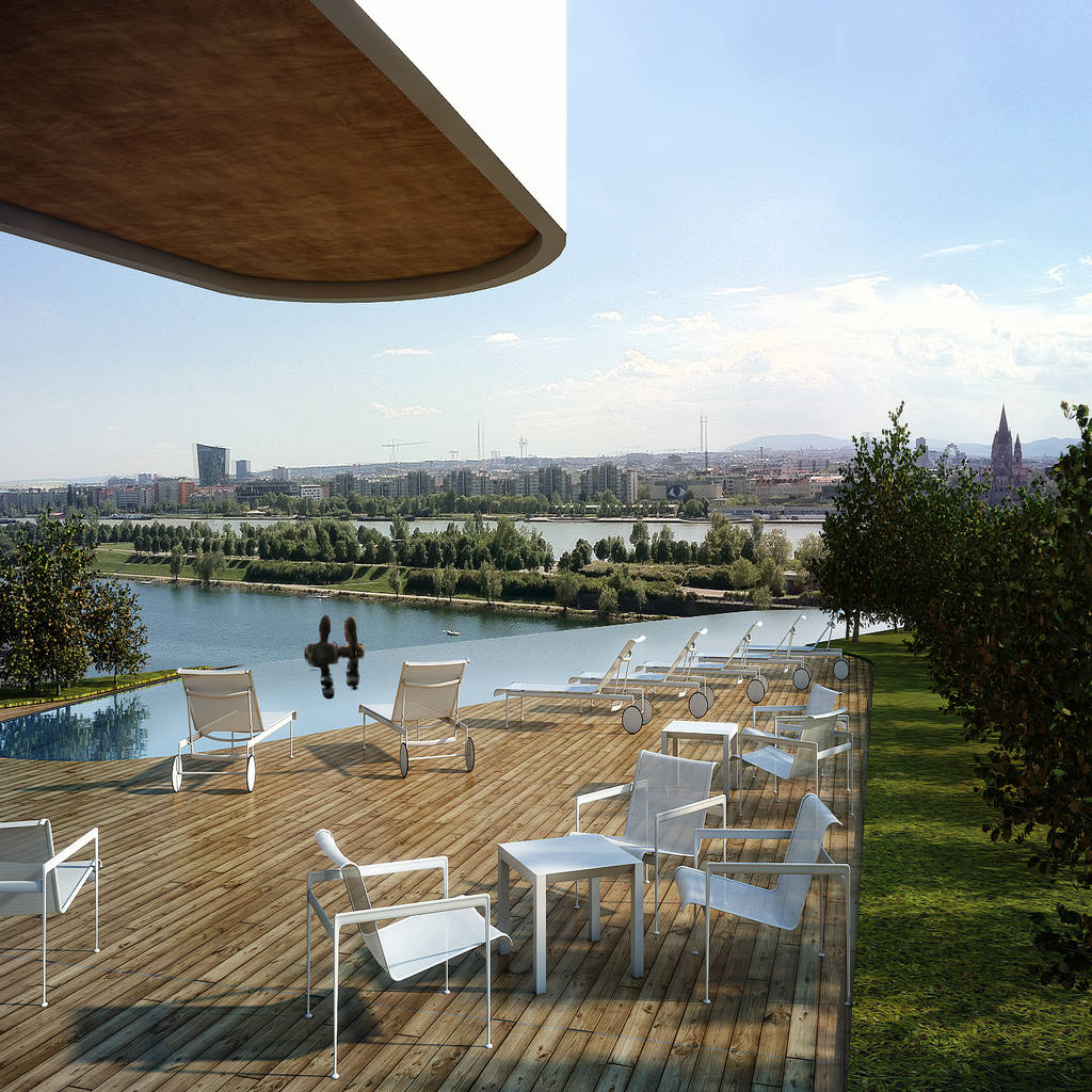 Danube flats moderne häuser von project a01 architects, zt gmbh modern