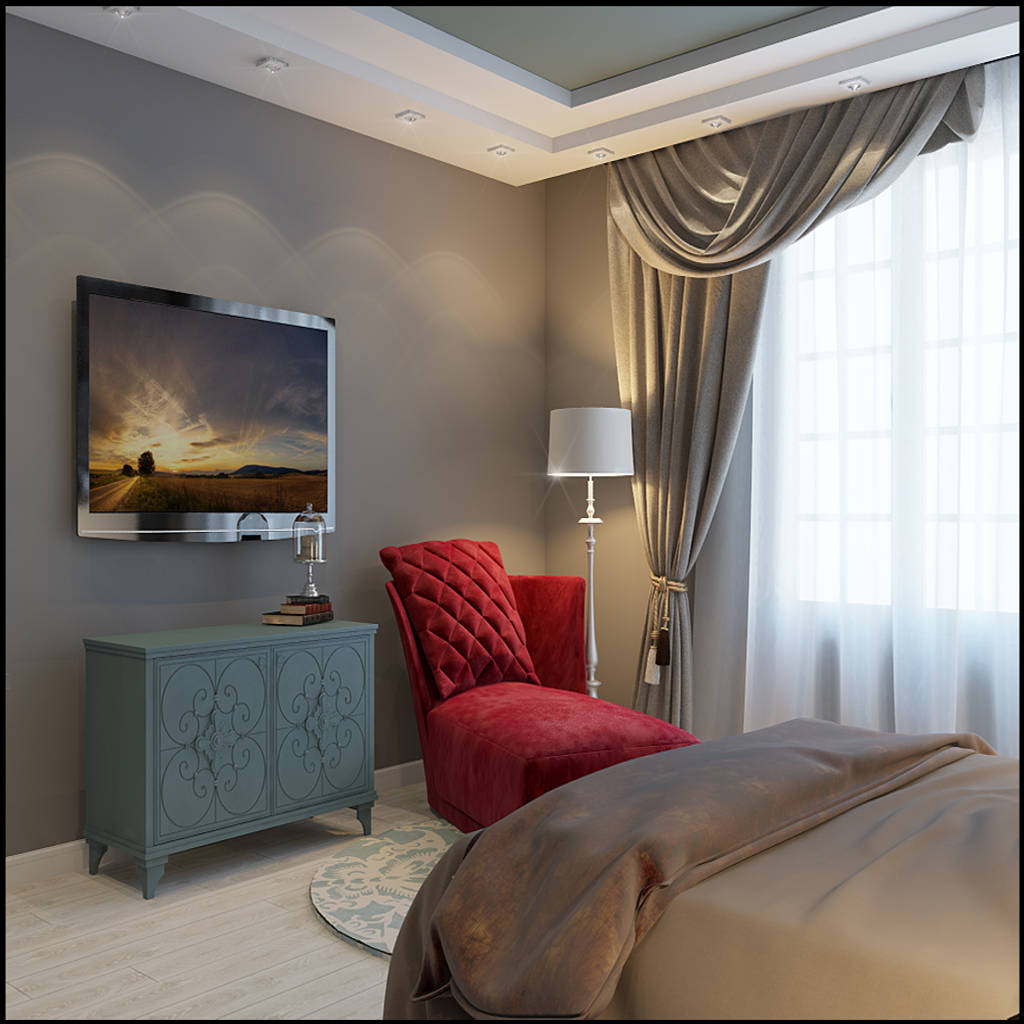 Moderne schlafzimmer von частный дизайнер и декоратор девятайкина софья